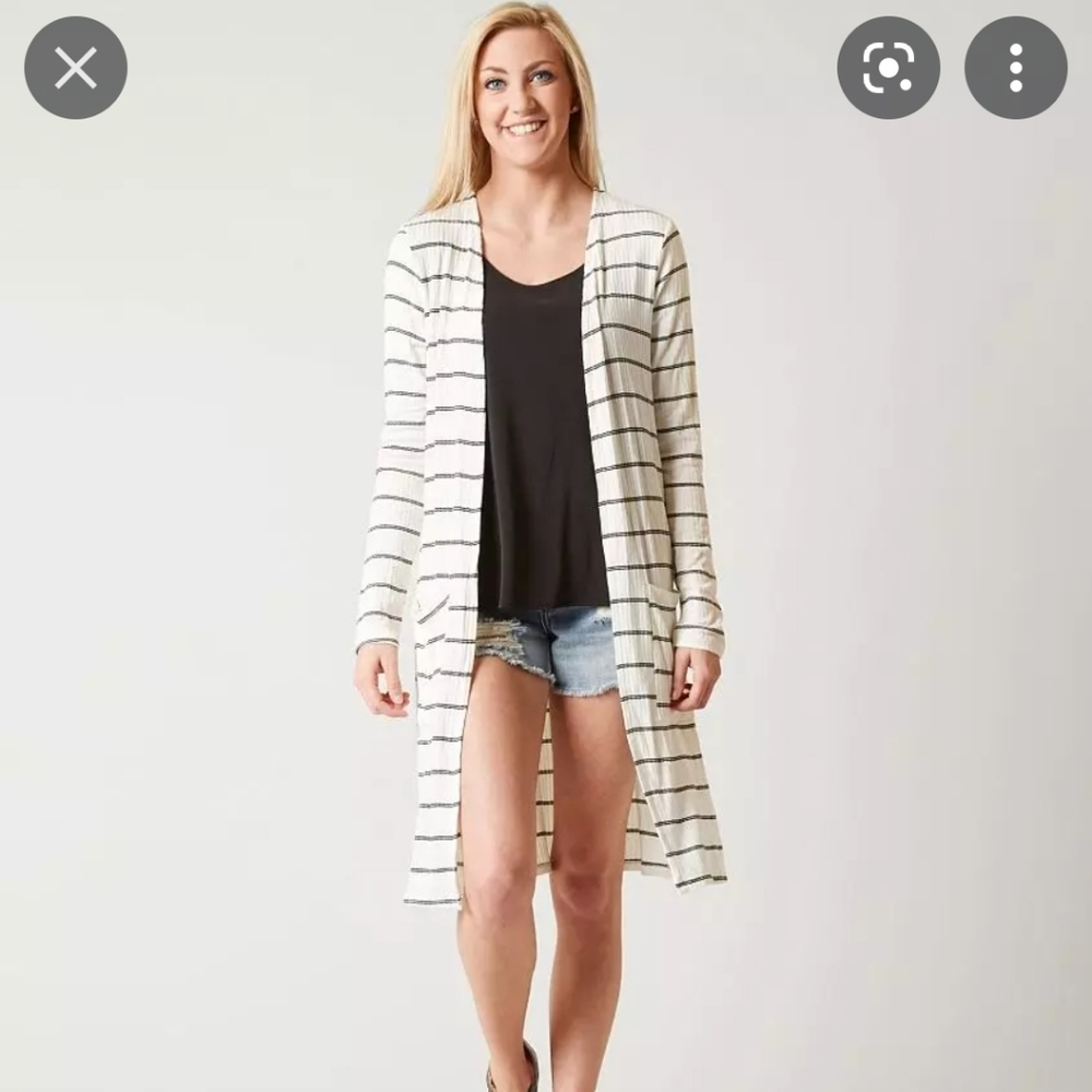 Striped cardigan